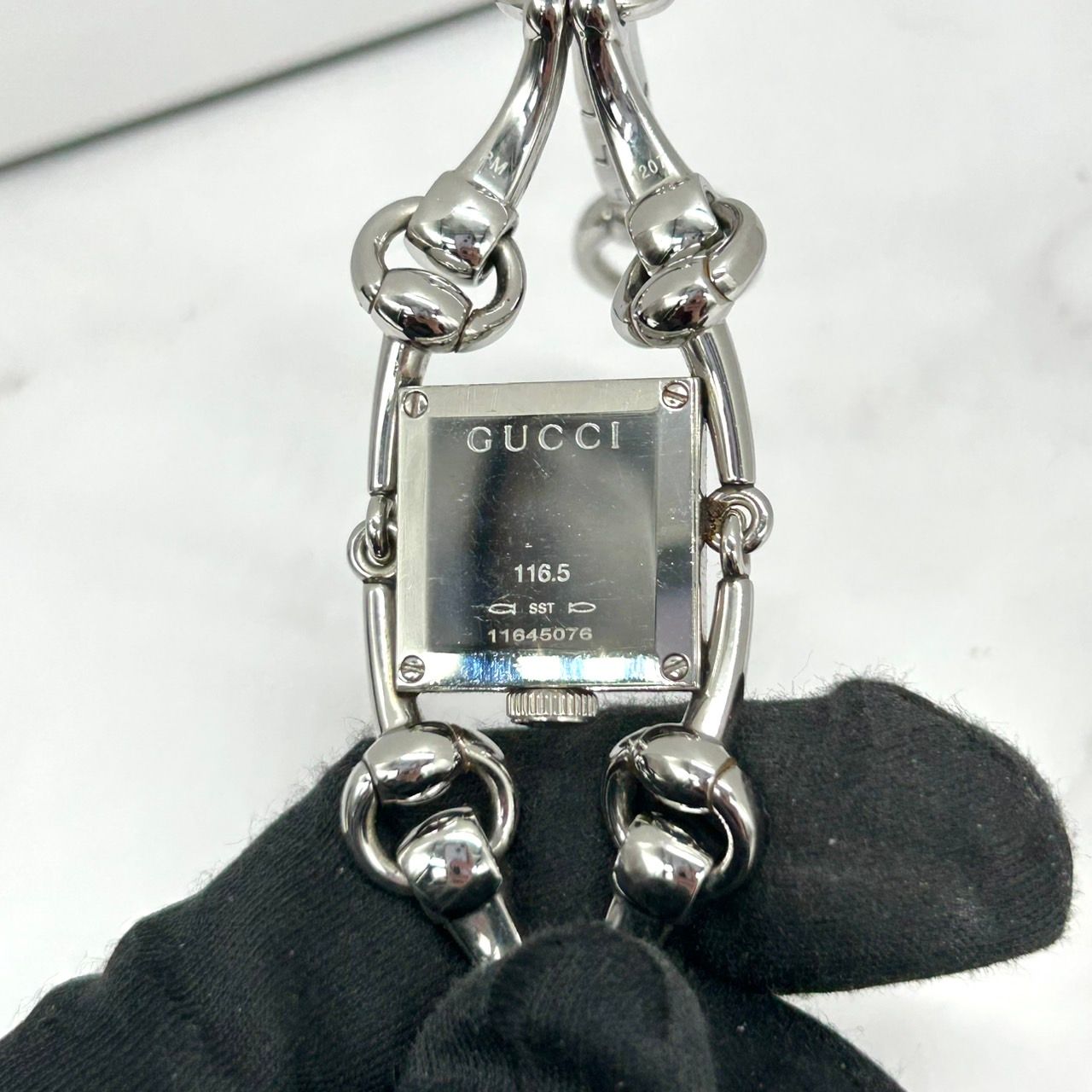 【稼働品】GUCCI／グッチ　シニョーリア　116.5レディース腕時計 美品／クリーニング済】グッチ GUCCI 116.5 シニョーリア