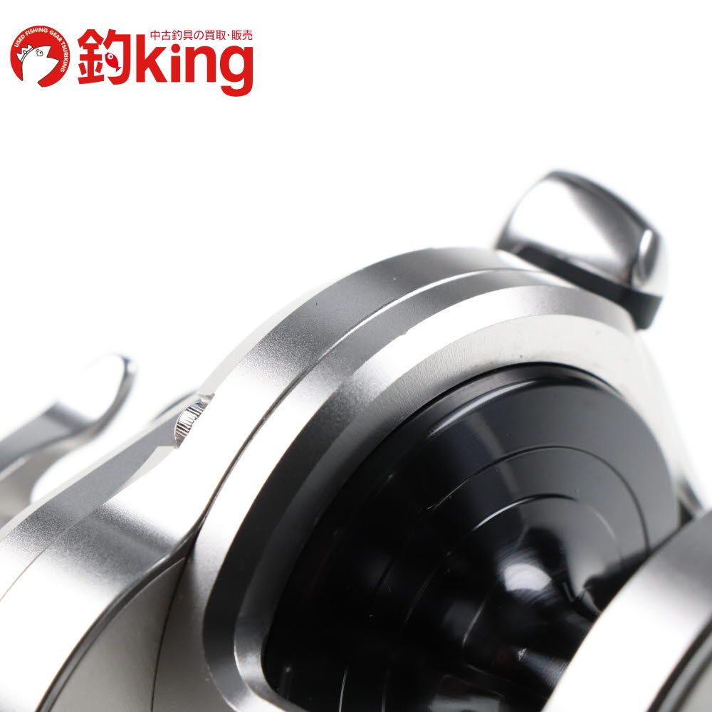 SHIMANO - 【中古/美品】 シマノ 17 オシアジガー 1500PG 嶋田工房ハンドル90mm、AE85ノブ付 （2）  /M337M 中古/美品】 シマノ 17 オシアジガー 1500PG 嶋田工房ハンドル