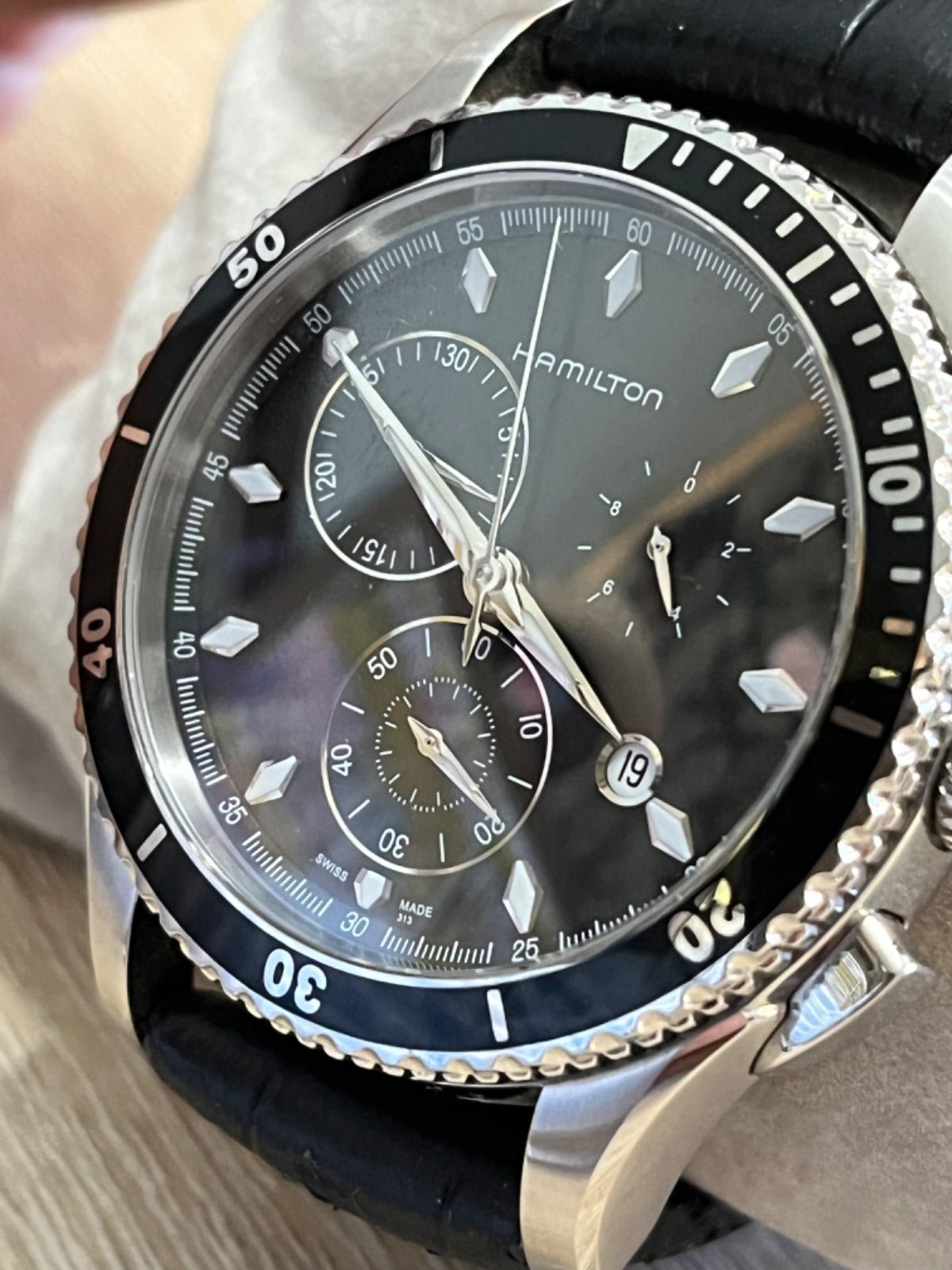 ハミルトン ジャズマスター Hamilton H375120 電池交換済 【腕時計の