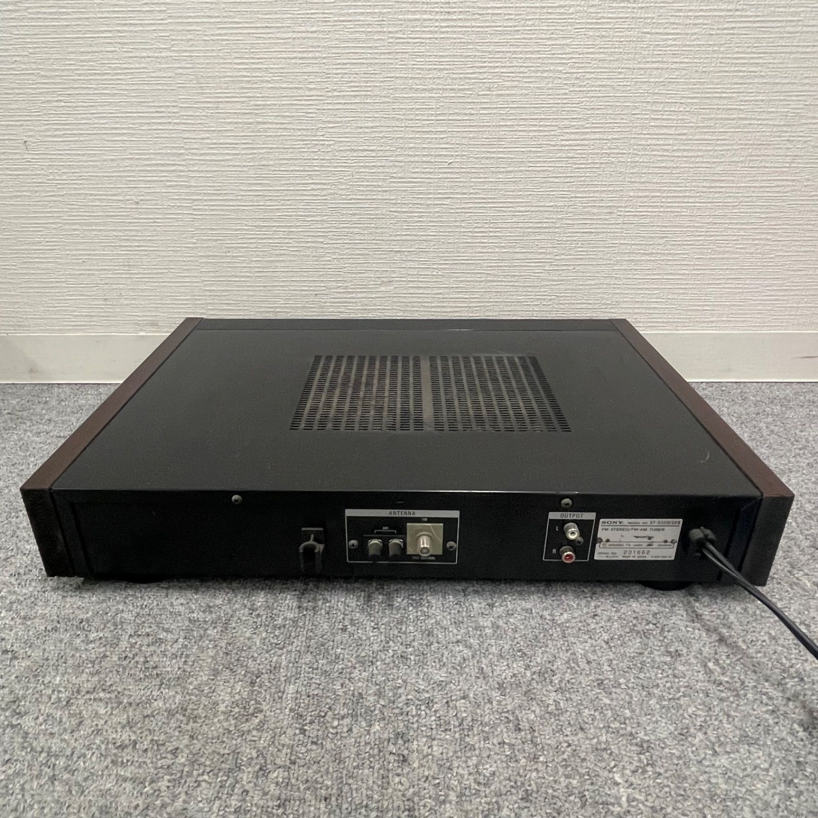 ジャンク SONY ソニー FM AM チューナー ST-S333ESXⅡ NPA】ジャンク SONY ソニー FM AM チューナー ST-S333ESX Ⅱ レトロ
