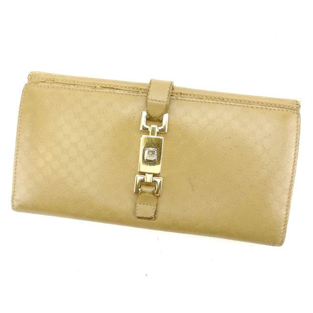 グッチ GUCCI 長財布 ゴールド GUCCI グッチ 長財布 Wホック シマ GG