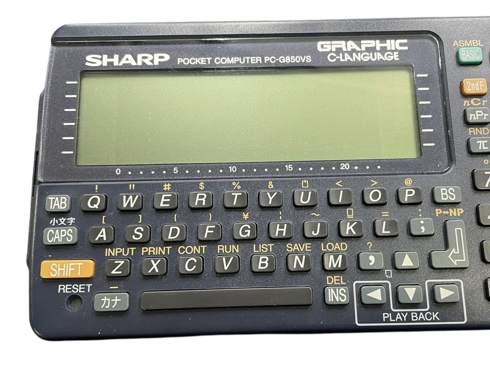 SHARP ポケコン ポケットコンピュータ PC-G850V