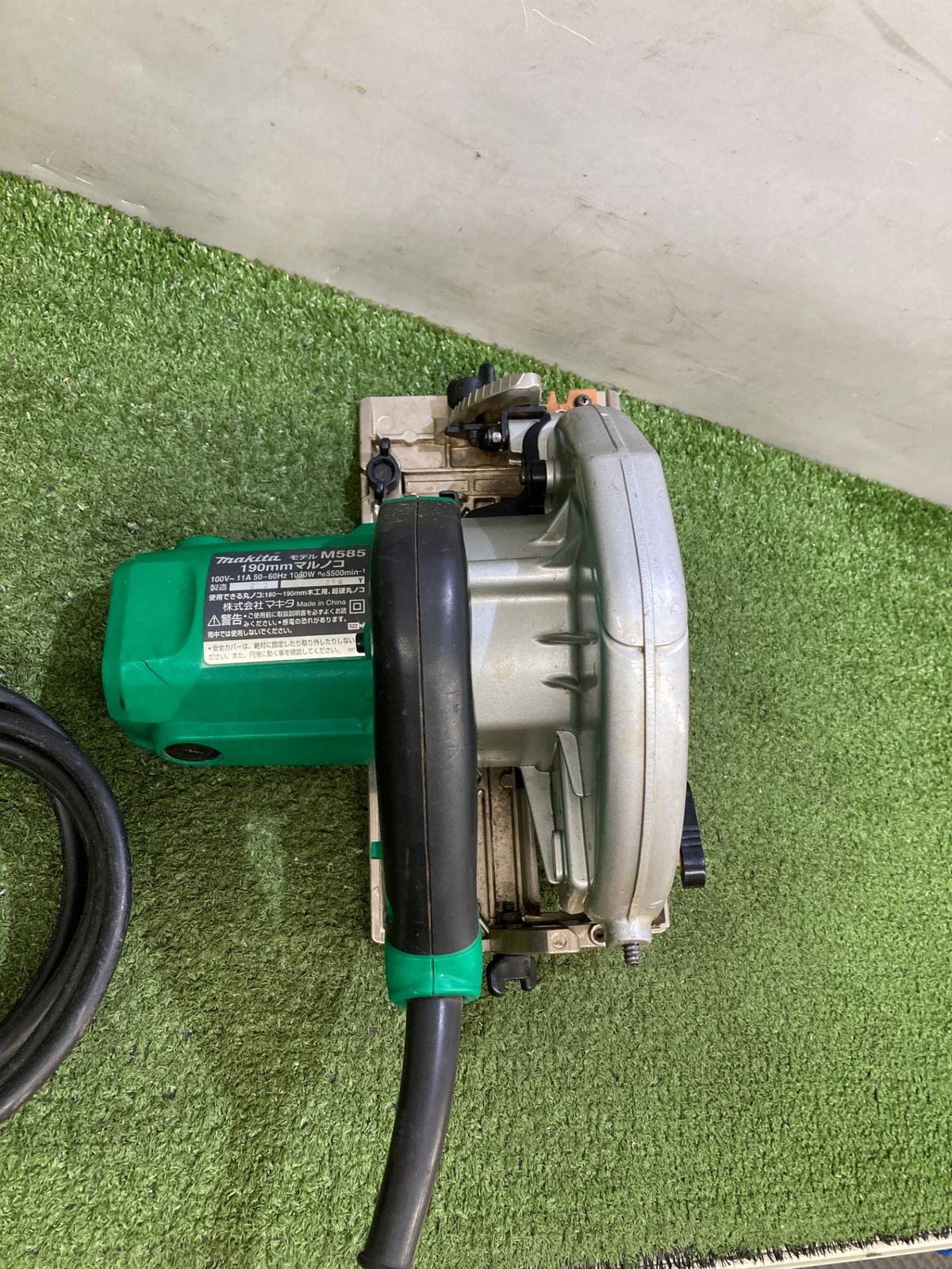中古品】【0921】☆makita(マキタ) 190mm電気マルノコ DIY用モデル 