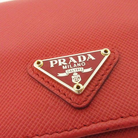 美品PRADAプラダ三角ロゴ コインケース サフィアーノレザー付属品完備 楽天市場】プラダ PRADA 財布 コインケース 2MM003 QHH ネロ