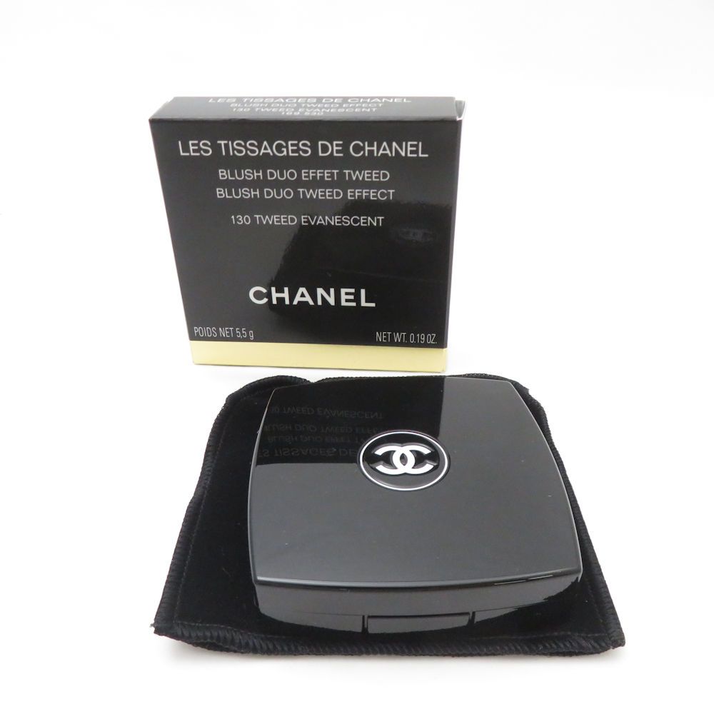 未使用 CHANEL シャネル レティサージュ チーク 130 ツイード