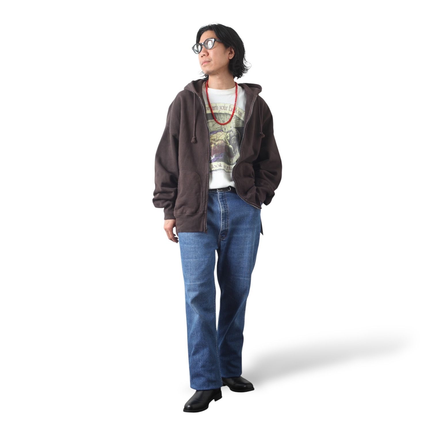 希少 90s USA製 Levi's 517 フレアデニム オレンジタブ W40 90s Levi's 517 フレア デニム パンツ オレンジタブ USA製