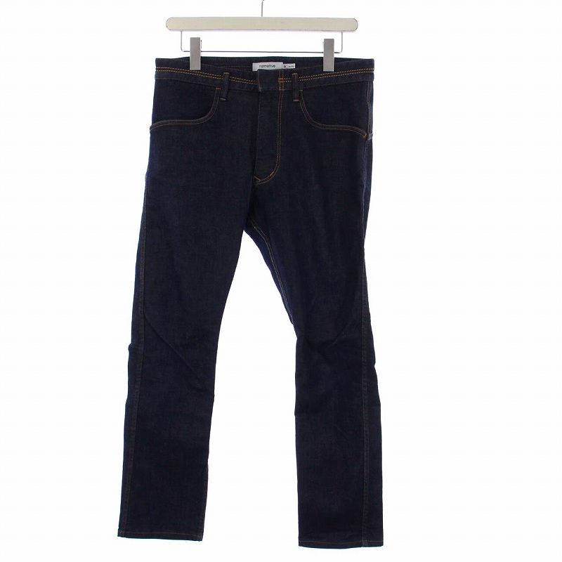 ノンネイティブ nonnative 15AW DWELLER TIGHT FIT JEANS C/P 10.5oz STRETCH デニムパンツ  ジーンズ タイト 2 M 紺 ネイビー NN-P2741 /KH - メルカリ