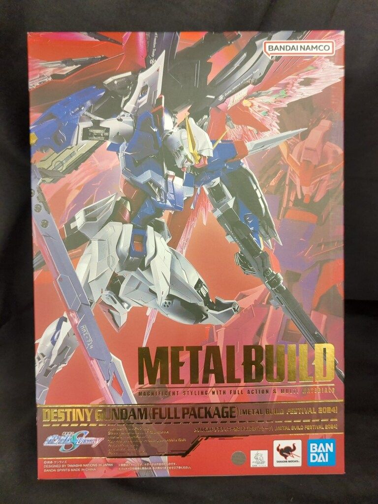 メタルビルド ディスティニーガンダム 2024 フルパッケージ ガンダム