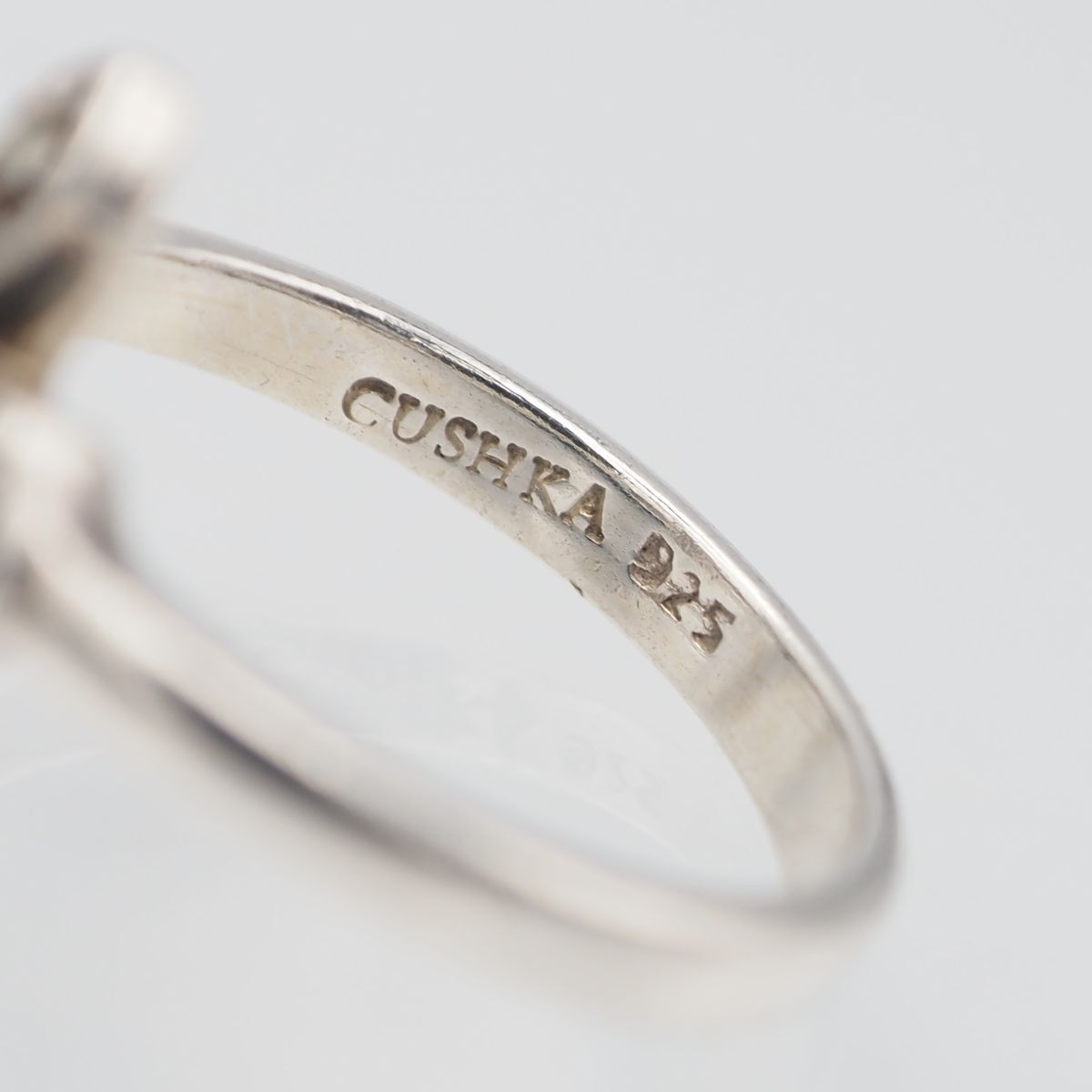 CUSHKA クシュカ　シルバーリング　ラウンドクリスタル　15号　ヴィンテージ 楽天市場】シルバー925 ワイドリング 金剛杵リング バジュラ