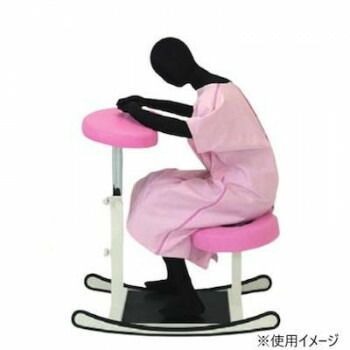 高田ベッド製作所 陣痛緩和チェアー 妊婦用チェアー ピンク TB-1063