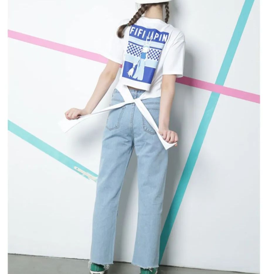 FIFI LAPIN 韓国ファッションレディースウサギトップスバック