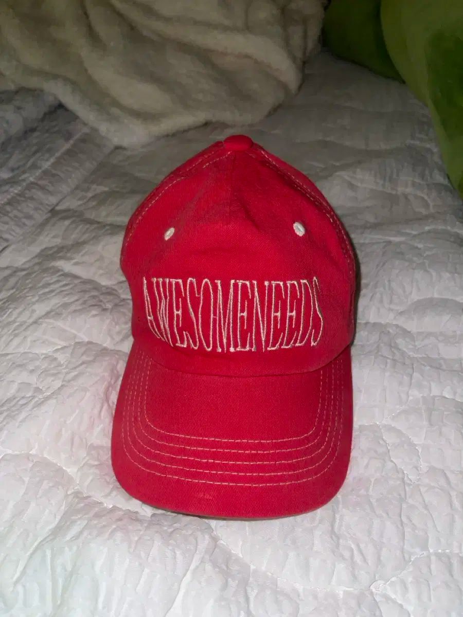 awesome needs キャップ　韓国 AWESOME NEEDS(オーサムニーズ) 帽子 ボールキャップ - メルカリ