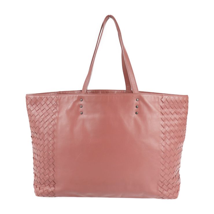 BOTTEGAVENETA ボッテガヴェネタ トートバッグ 386812 レザー ピンク