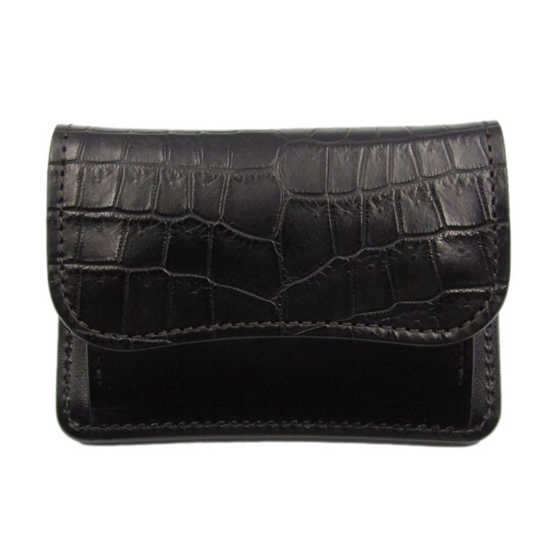 美品 WILDSWANS ワイルドスワンズ 小銭入れ クロコ TONGUE