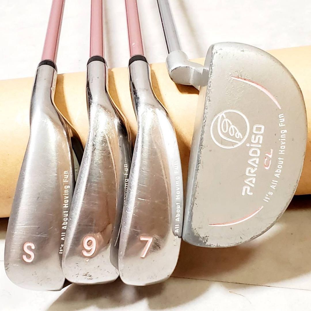 paradiso他 レディース ゴルフクラブセット 7本 ブリヂストン