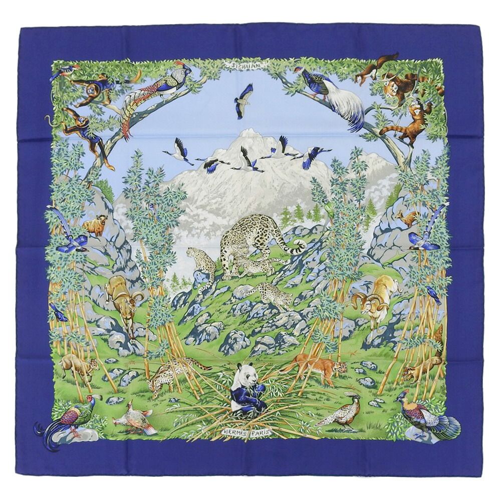 超美品 エルメス HERMES 箱付 1995年 ヴィンテージ SICHLIAN 四川