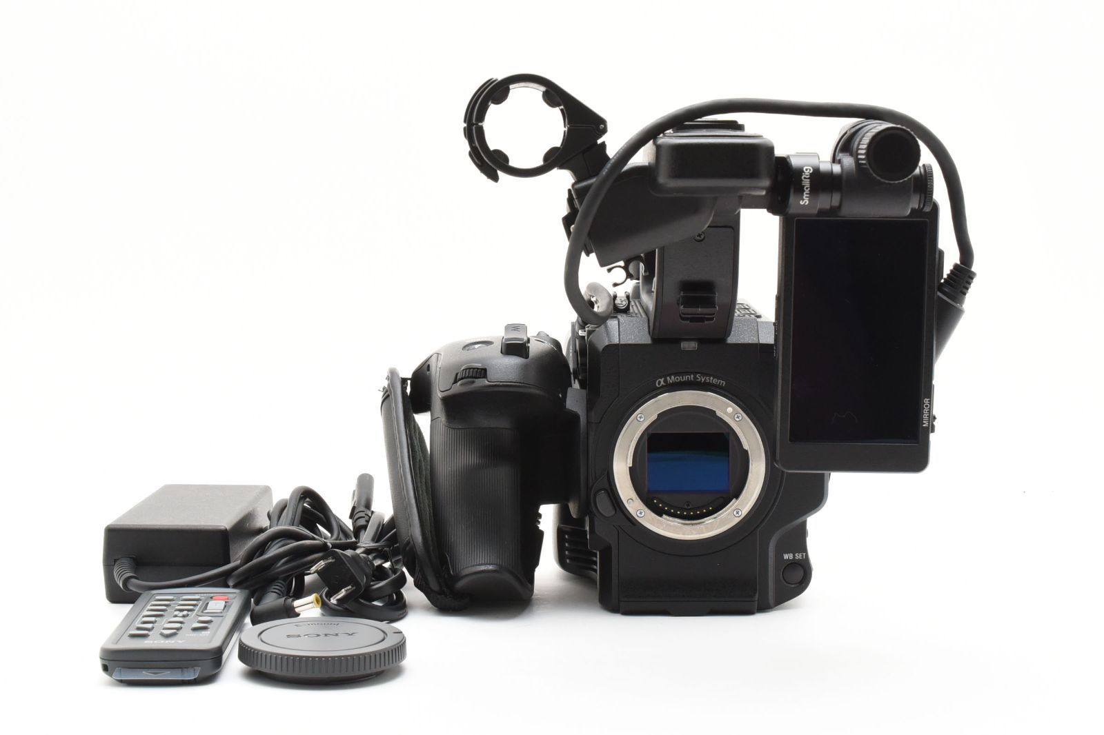 通電時間700時間 上品 Sony PXW-FS5K ビデオカメラ ケーブル＆リモコンセット