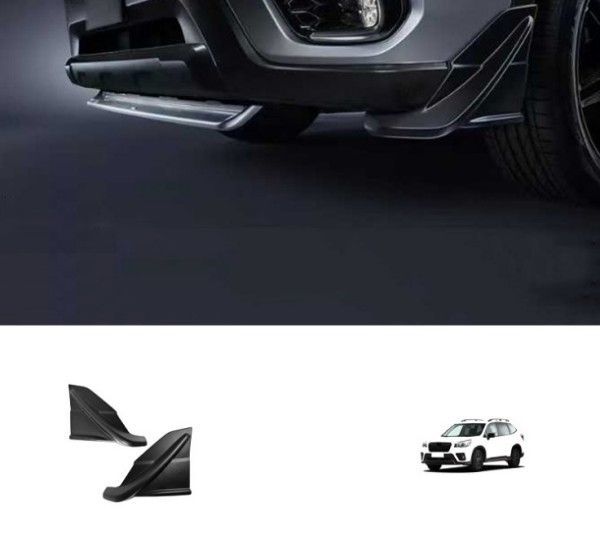 スバル フォレスター​​ SK系 2019- 式 STI風 フロントバンパーガード コーナーカバー バンパープロテクター ドレスアップ