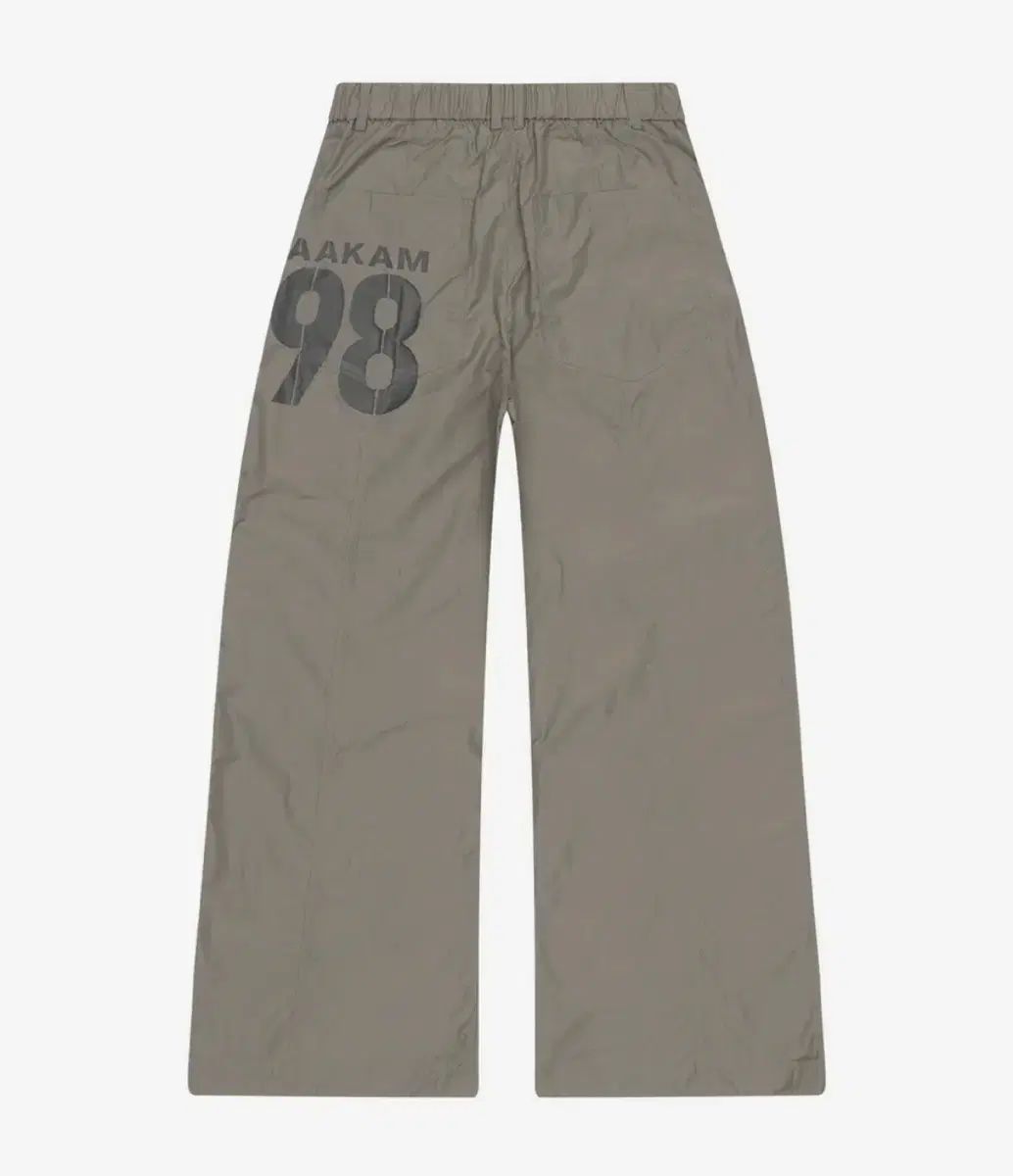☢ アーカム 98 ピンタック ナイロン パンツ カーキ