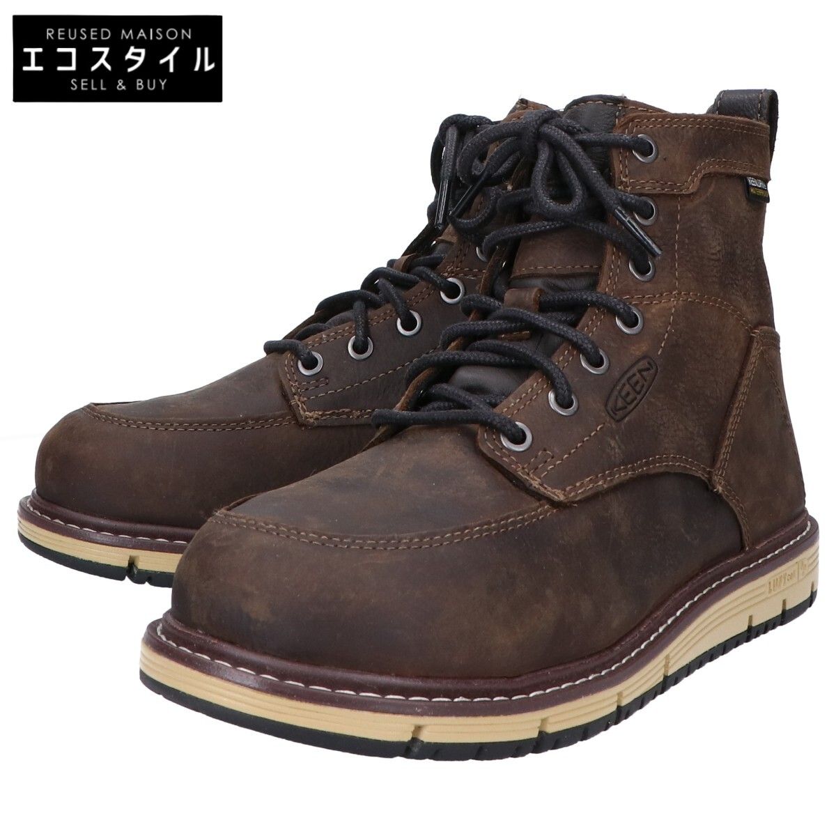 KEEN キーン 1022106D SAN JOSE 6 WP サンノゼ シックス ウォータープルーフ ワーク US7D