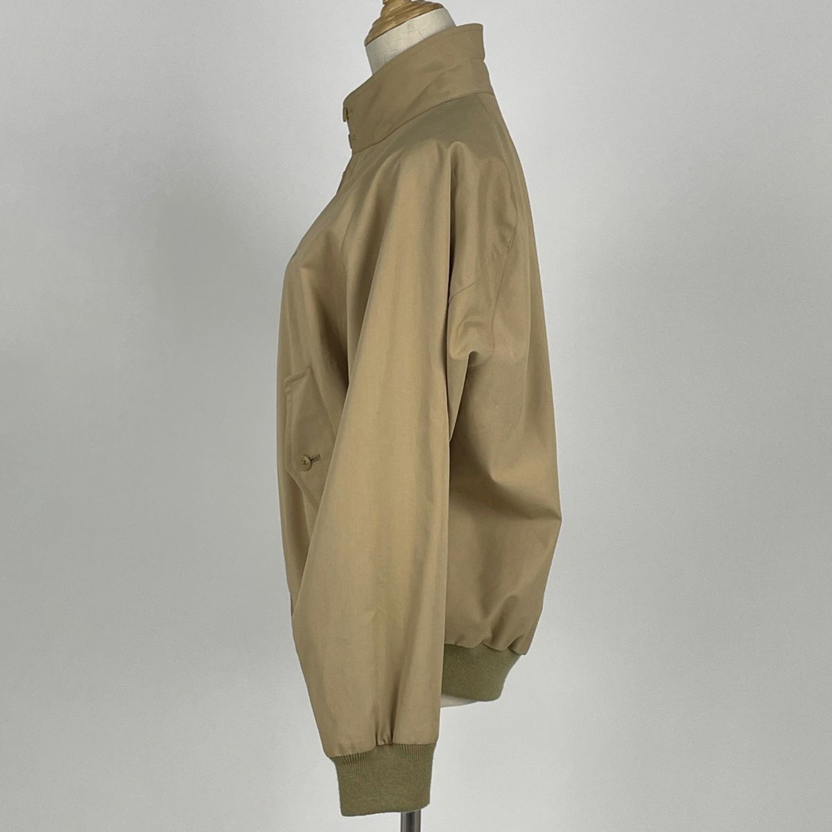 バーバリー BURBERRY ロゴ ジップアップ ブルゾン 裏チェック メンズ アウター ブルゾン 綿 ポリエステル ベージュ レディース