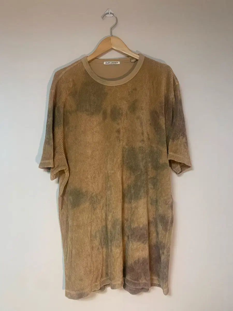 OUR LEGACY カモフラージュ 半袖シャツ OUR LEGACY 「BOX SHIRT SHORTSLEEVE LANDSCAPE CAMO PRINT