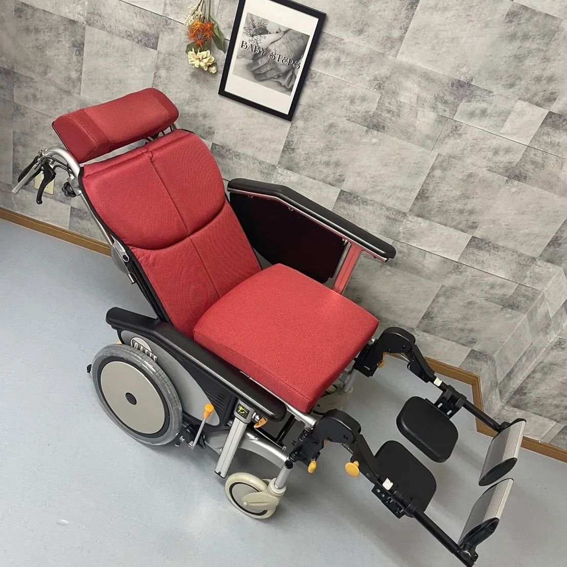 車いす 松永製作所 リクライニング介助式車椅子 オアシスOS-12(エアー