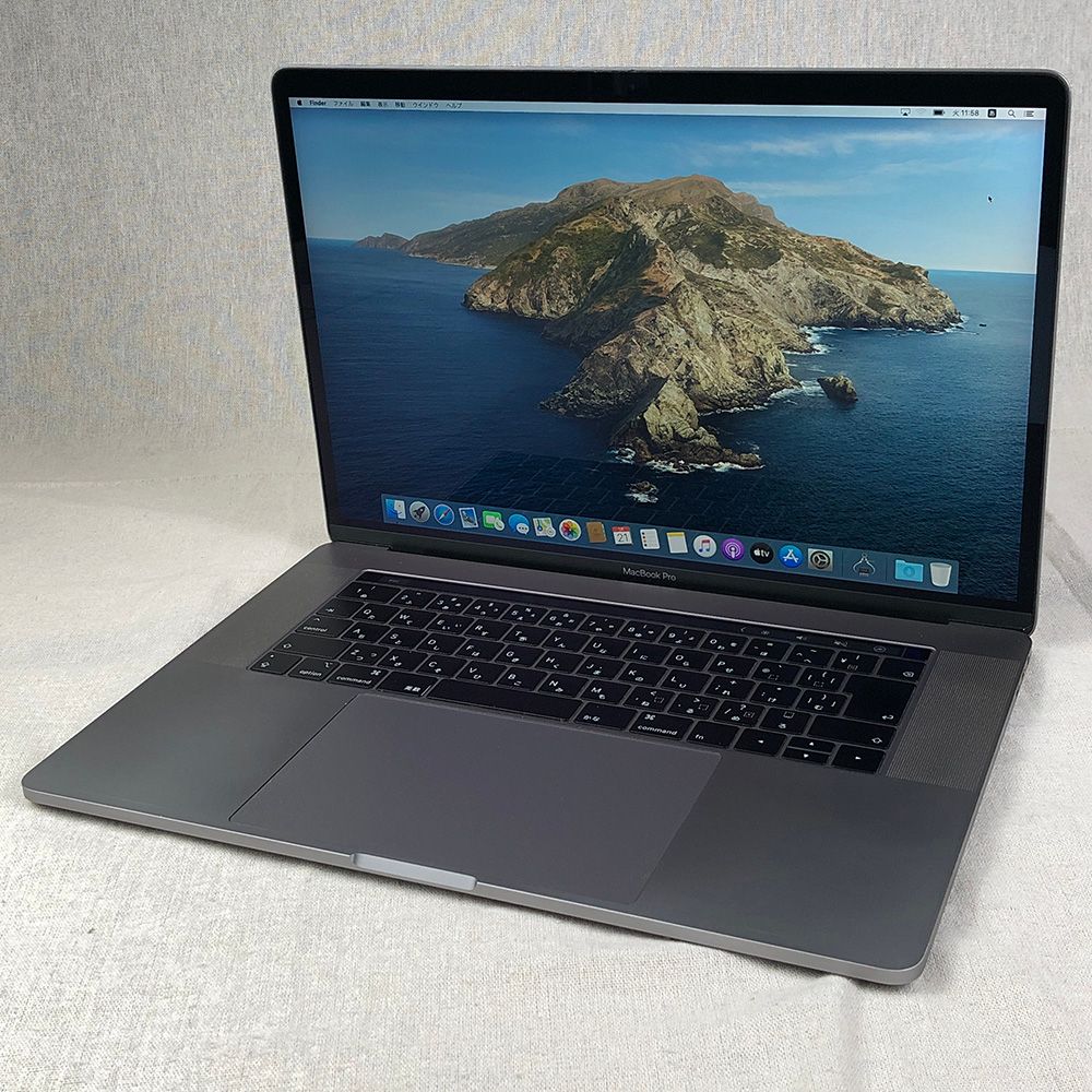 ジャンク品・本体のみApple MacBook Pro (15インチ， 2019)【Radeon Pro 560X・i9・32GB・512GB】画面表示異常 他 A1990 EMC3359/LT-JUNK-250131（273217）