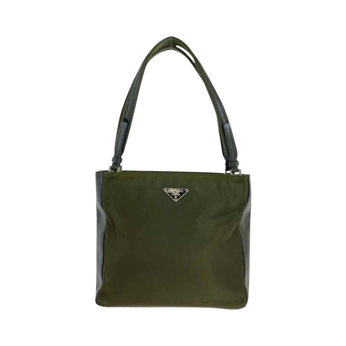 PRADA ナイロン トートバッグ カーキ 大人気☆PRADA☆プラダ☆トート