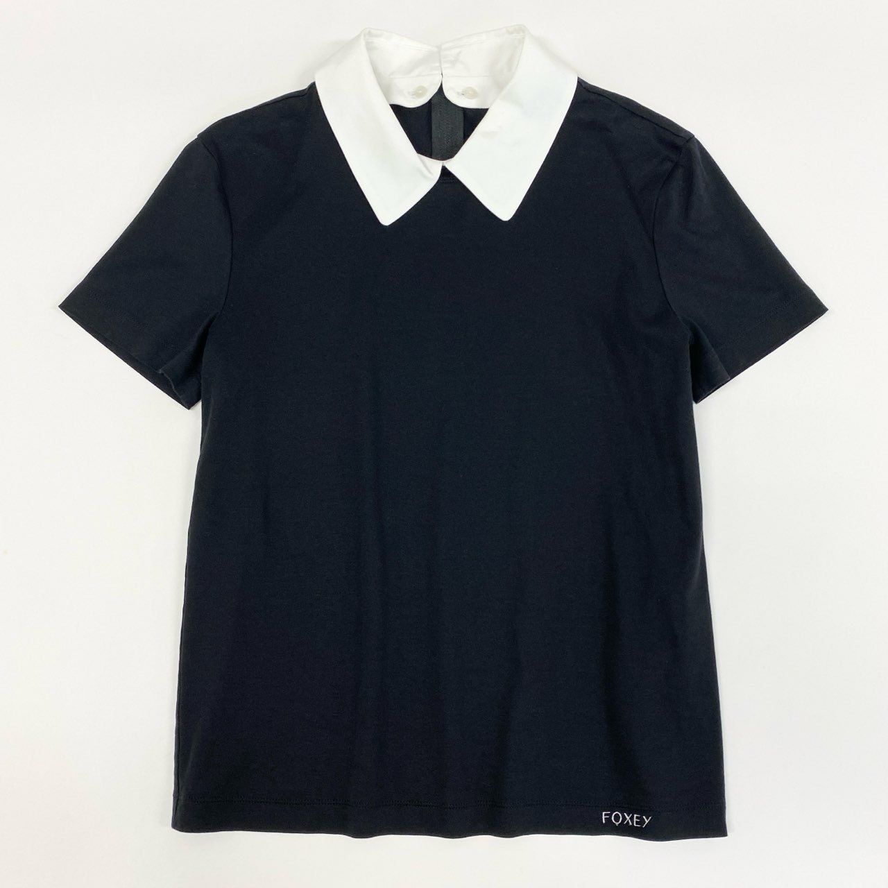 82f24 FOXEY NEW YORK フォクシー ニューヨーク 2WAY 襟取り外し