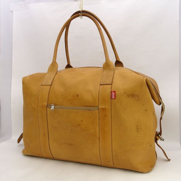 BREE | ブリー ボストンバッグ 旅行バッグ ヌメ革 ベージュ バッグ|バック|BAG|鞄|カバン ブランド 代引不可 同梱不可