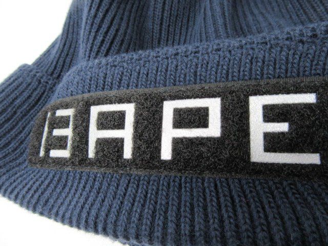 美中古 APE エイプ ビーニー ニットキャップ 楽天市場】a bathing ape 中古（ニット帽｜メンズ帽子）：帽子<バッグ