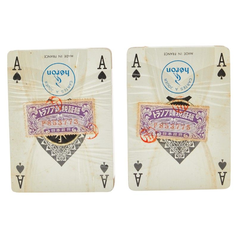 ルイ ヴィトン モノグラム トランプ 2セット ホワイト イエロー 紙 レディース LOUIS VUITTON 1-0201759