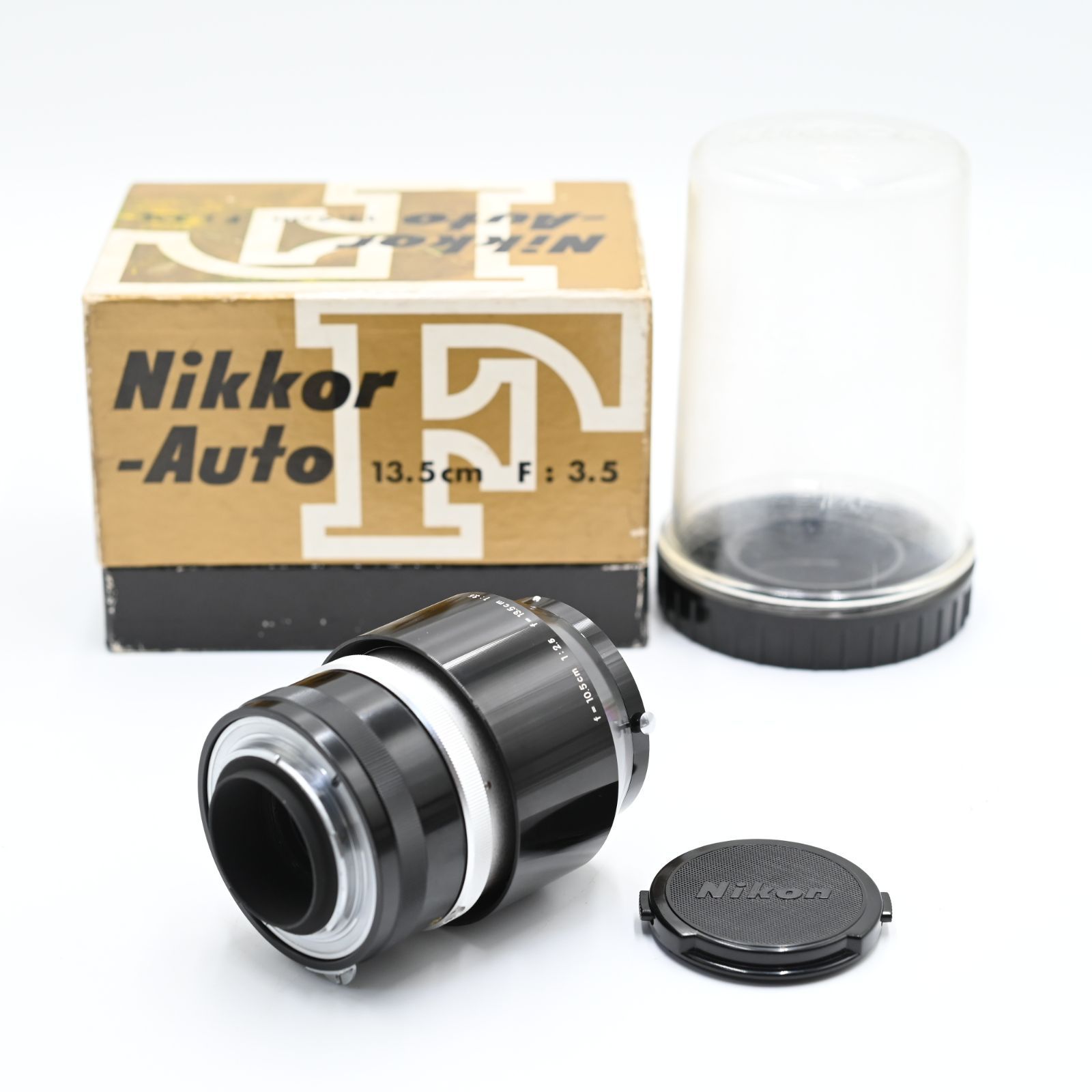 極上品】Nikon NIKKOR-Q AUTO 13.5cm F3.5 単焦点レンズ #1549 - メルカリ