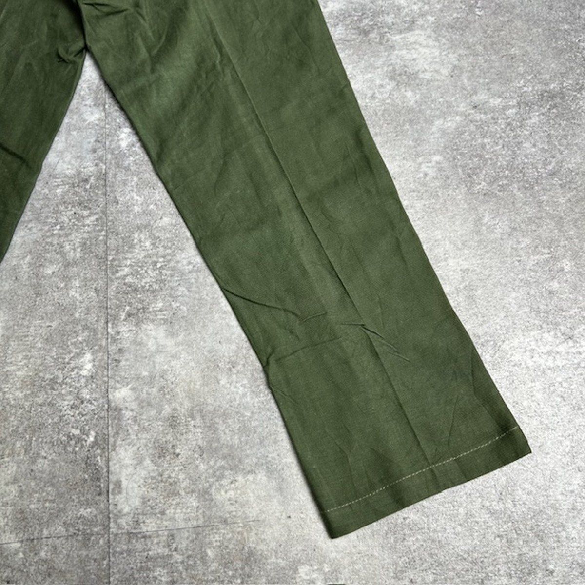 70s USA ARMY ベイカーパンツ ジップ　general 米軍セブンティーズ人気ベイカーパンツ〉米軍78年製GENERALジッパー