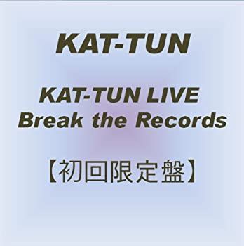 中古】「非常に良い」KAT-TUN LIVE Break the Records （初回限定盤
