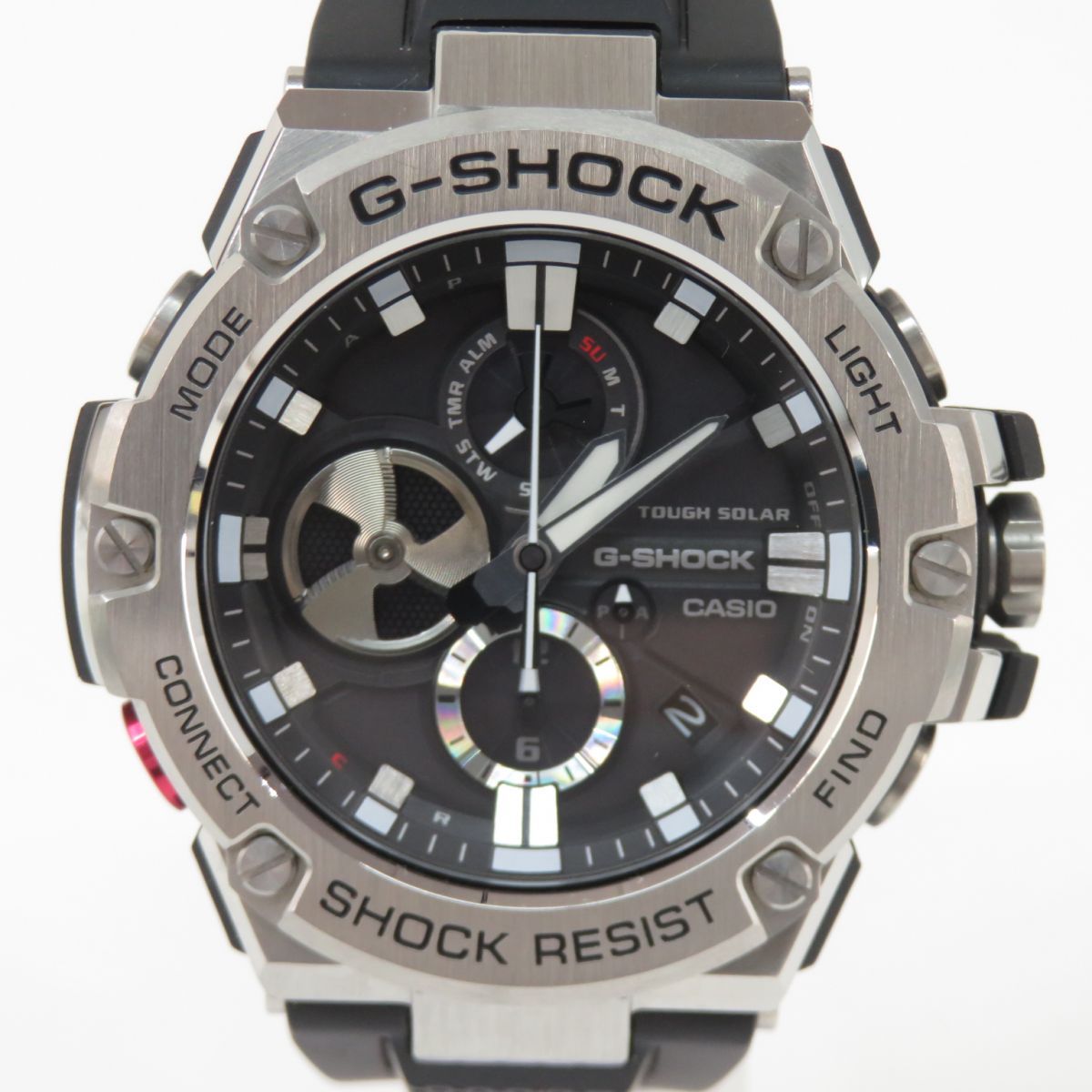 CASIO カシオ G-SHOCK G-STEEL GST-B100-1AJF スマートフォン リンク