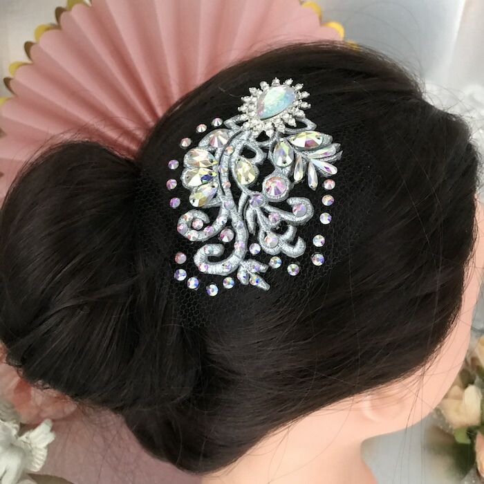 社交ダンス 競技ダンス ヘアアクセサリー 髪飾り ヘア飾り