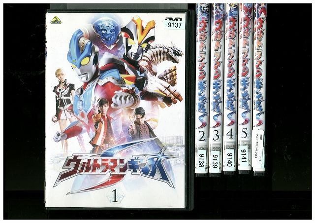 DVD ウルトラマンギンガS 全6巻 ※ケース無し発送 レンタル落ち