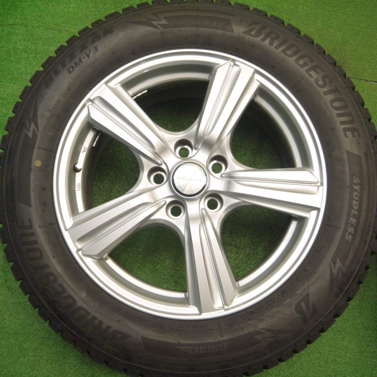 15インチ スタッドレス バリ溝　7/31迄 ENKEI BORGNER ZX 215/70R15 6.5J+24 6穴 PCD139.7 15インチ
