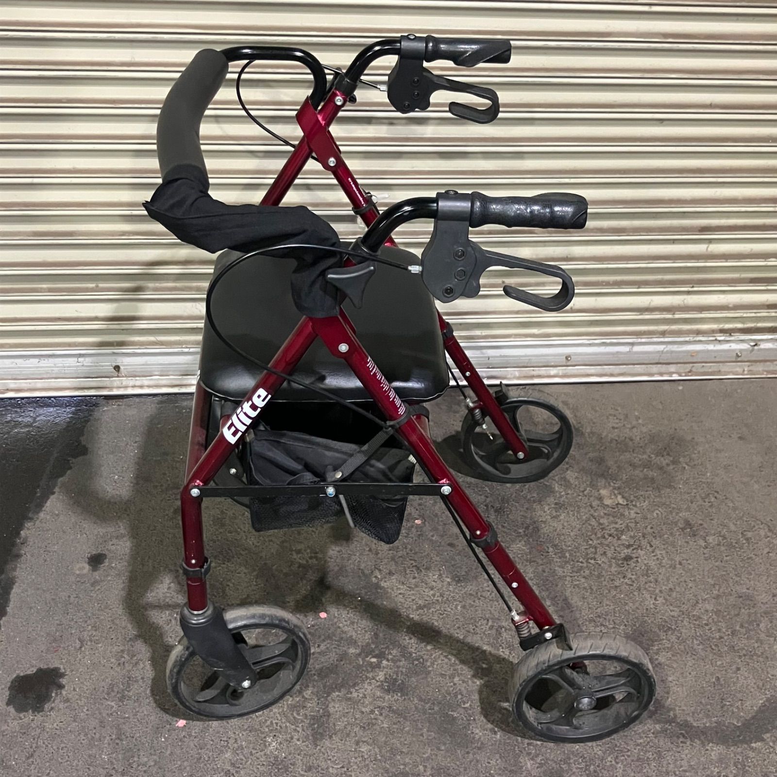 hugo 手押し車 シルバーカー 歩行器 ヒューゴエリート・シルバーカー - メルカリ