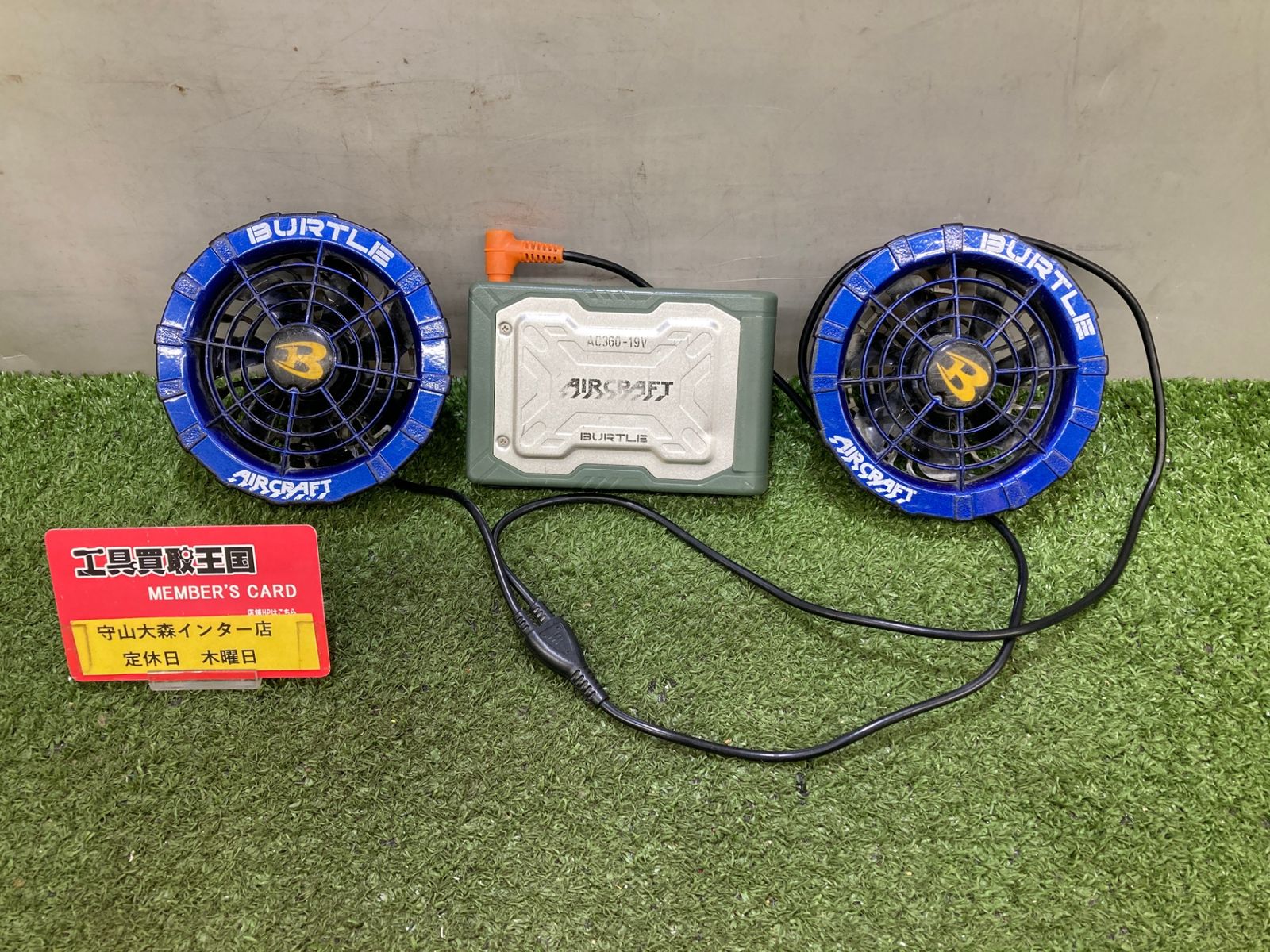 BURTLE エアークラフト19v BURTLE AC360 【公式通販】