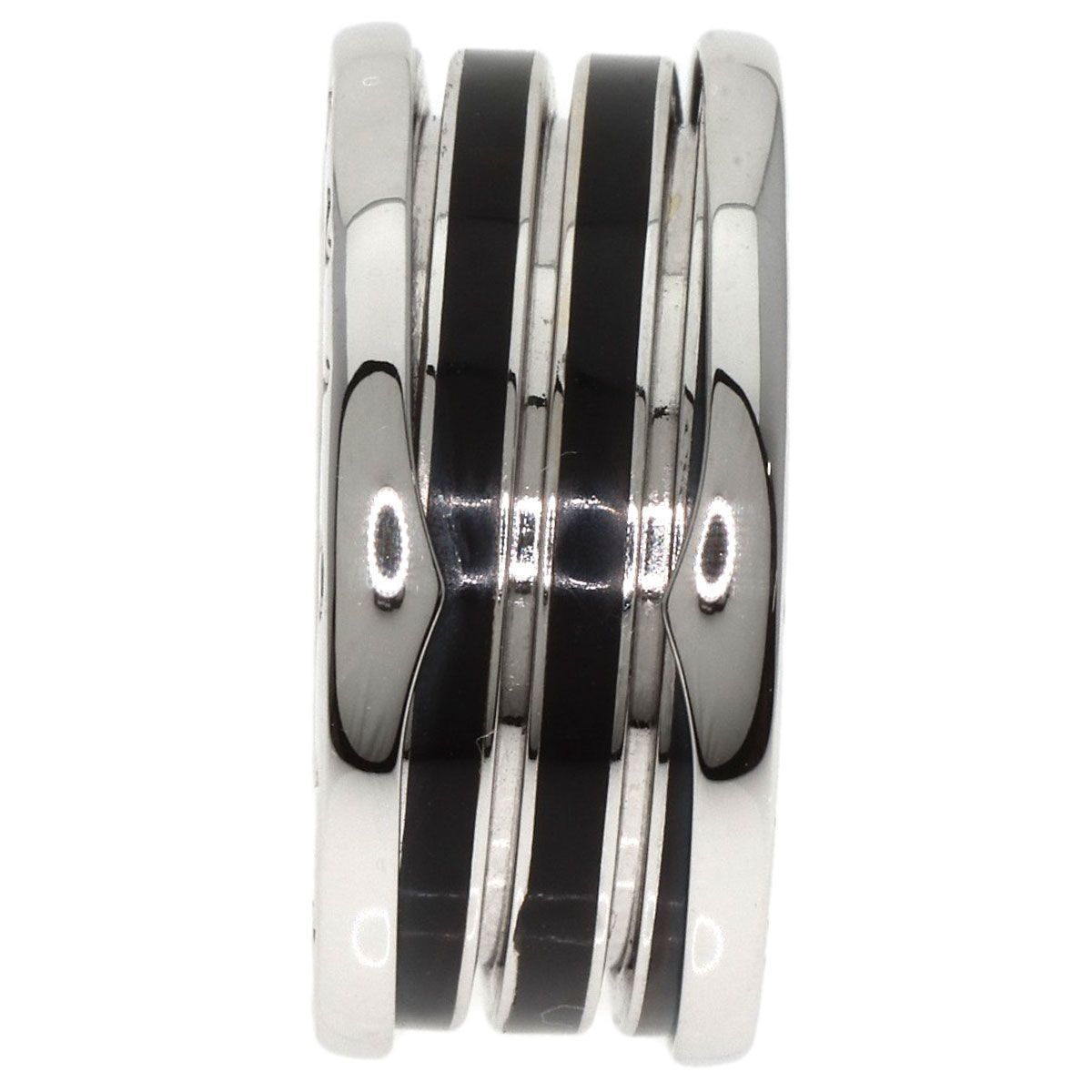 BVLGARI ブルガリ B-zero1 ビーゼロワン 4バンド ブラックラッカー #57  