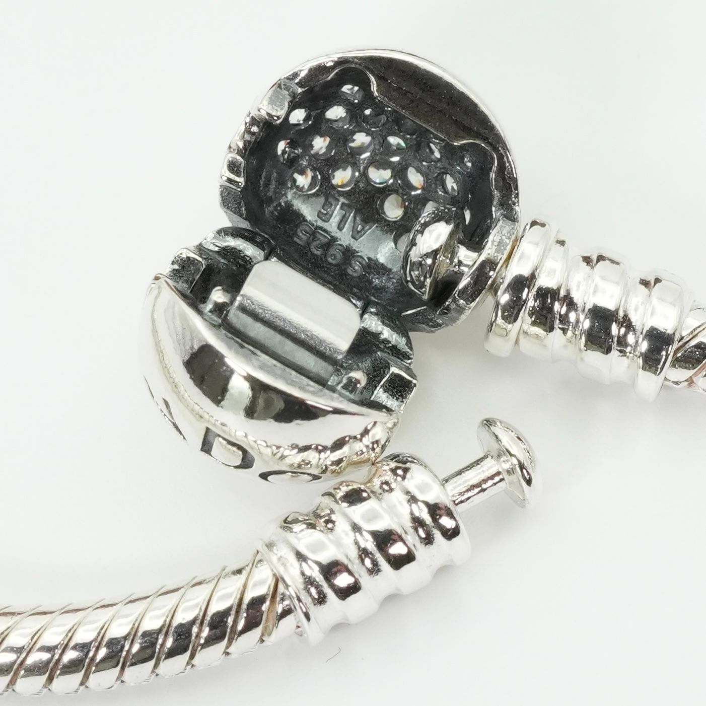 PANDORA シルバーブレスレット スネークチェーン 18cm Moments スネーク チェーン ブレスレット （シルバー