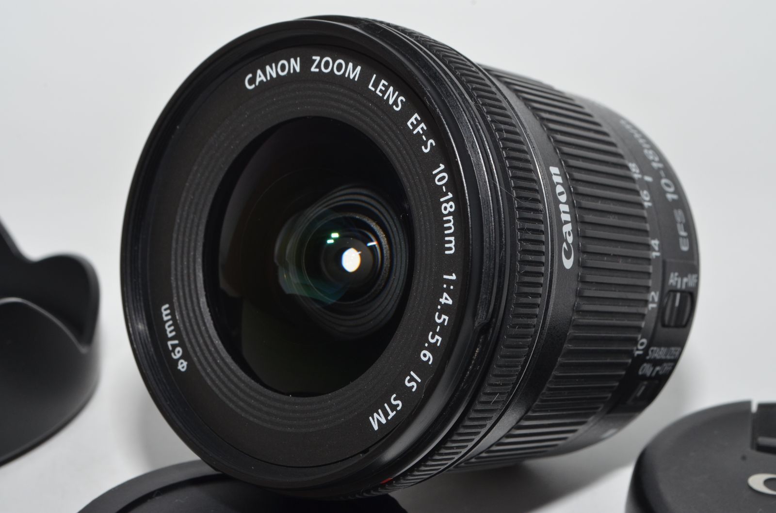レンズ(ズーム) EF-S10-18mm F4.5-5.6 IS STM Canon 超広角ズームレンズ EF-S10-18mm F4.5-5.6 IS STM APS-C対応