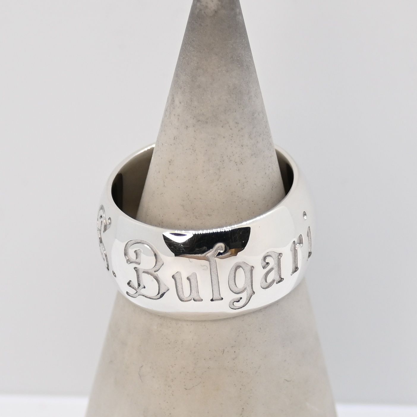 研磨済 BVLGARI リング Save the Children 11号 SV925 ブルガリ