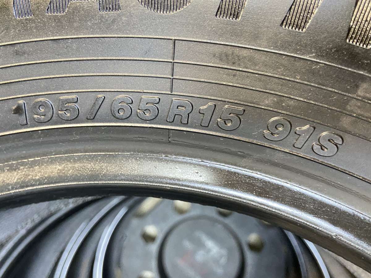 2024年製　ヨコハマ製　プラクティバ　195/65R15　国産　バリ溝　4本 2024年製ヨコハマ製プラクティバ195/65R15国産バリ溝4本