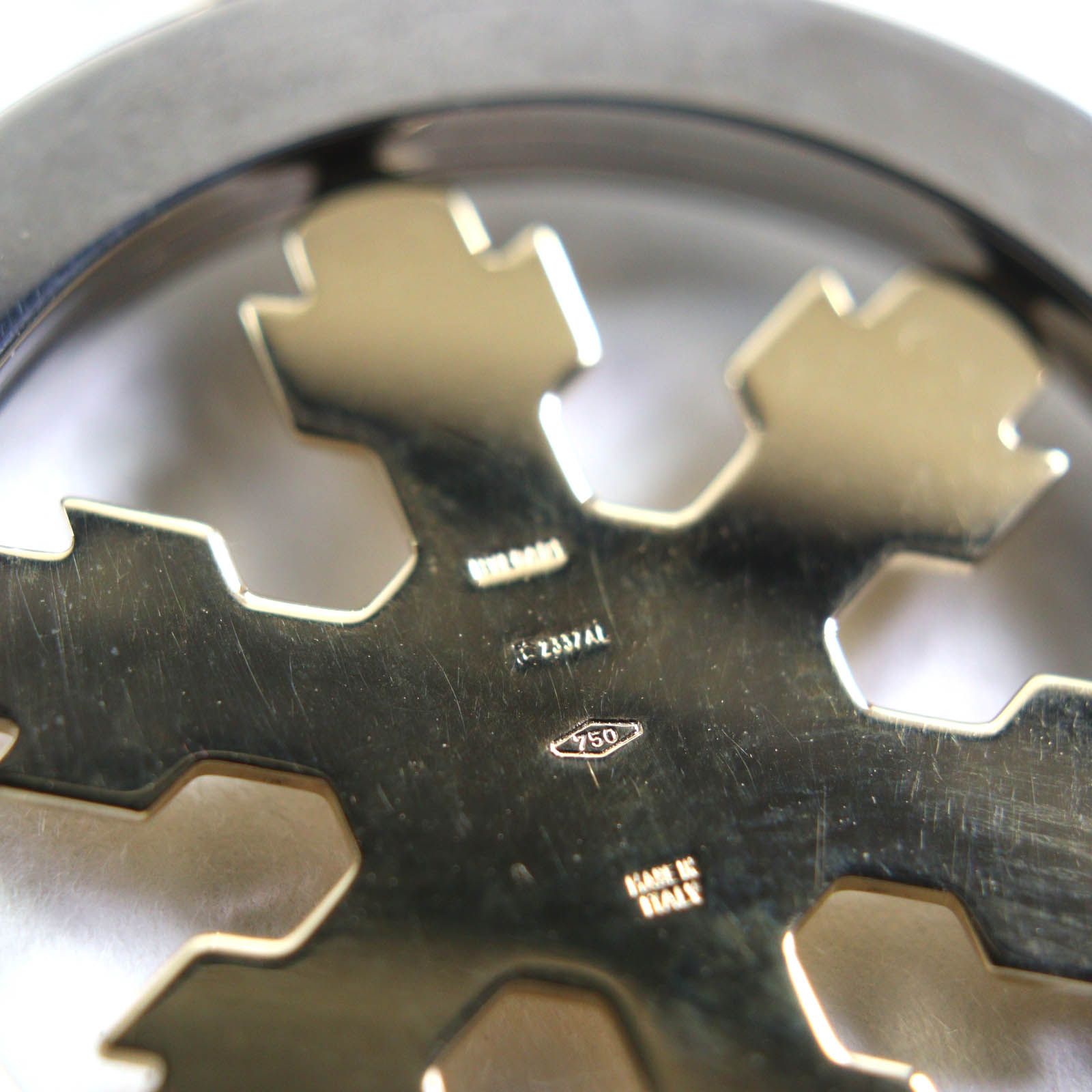 美品☆BVLGARI ブルガリ トンド スノーフレーク ネックレス ペンダント  