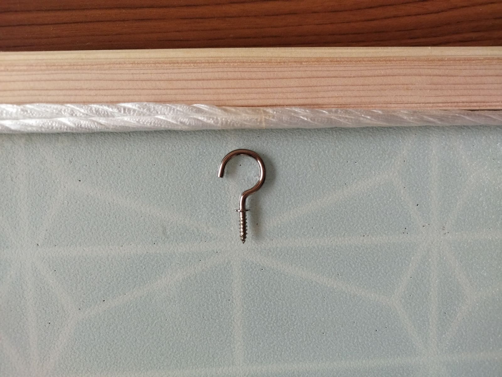 201 組子 クロス アクリル板入り3枚一組 木製額縁