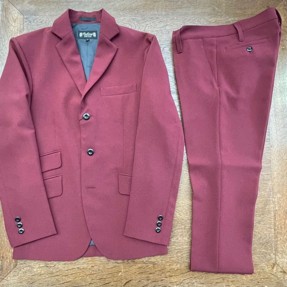 クールスキャット モッズスーツ セットアップ ストライプ 1 S 美品 COOLSCAT(クールスキャット) モッズスーツ ～ 山形BLACKBOX